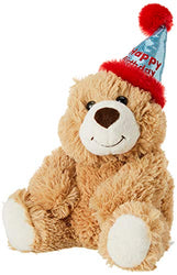 Aurora - Bear - 12" Happy Birthday Bear, Brown