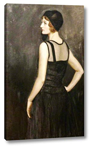 Mrs Osborne by John Collier - 8" x 14" Gallery Wrap Giclee Canvas Print - Ready to Hang