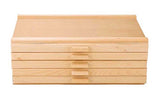 Vencer 5 Drawer Wood Art Storage Box for Pencil, Pen, Pastel, Marker Set VAO-003