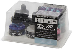 Daler-Rowney FW Artists' Ink Sets Pearlescent Effects set of 6