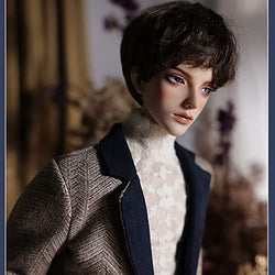 ADORZ 73CM Handsome Suit Boys BJD Doll 1/3 Resin Ball Jointed SD Doll, with Full Set Clothes Wig Boots, for Boys and Girls