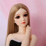 HGFDSA 1/3 BJD Doll SD Dolls 59Cm/23.2inch Movable Joints with Hair Makeup Gift Collection Christmas Decoration Fashion Handmade Doll