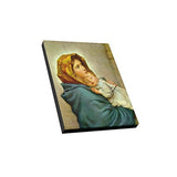 Canvas Prints Famous Wall Art Decor Inch(One Side) Catholic Virgin Mary With Baby Jesus Christ Pattern Canvas Prints- 12x16 Inch