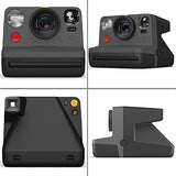 Polaroid Now I-Type Instant Camera - Black + Golden Moments Film - Holiday Everything Box Bundle