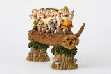 Disney Traditions by Jim Shore Snow White and the Seven Dwarfs Heigh-ho Stone Resin Figurine, 8.25"