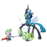 My Little Pony Guardians of Harmony Queen Chrysalis v. Spike the Dragon