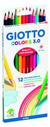 Giotto 276600 – Pack of 12 Pencils, multi-coloured