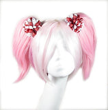 Baby Girls Hair Bows, Toddler Girl Hair Bows-2pc HipGirl Boutique 2.5" Girls Ribbon Loopy Puff Hair
