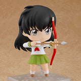 JJRPPFF Q Version Higurashi Kagome Figure, 3.9 Inches Inuyasha Character Model, Multiple Accessories Included Can Moved Nendoroid Doll, PVC Material Anime Girl Figma (for Gift Collection)
