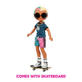 LOL Surprise OMG Guys Fashion Doll Cool Lev with 20 Surprises Including Skateboard and Accessories for Multiple Looks