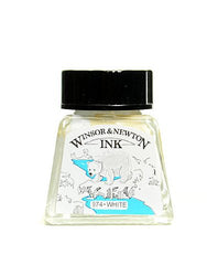 Winsor & Newton Drawing Inks white 14 ml 702 [PACK OF 4 ]