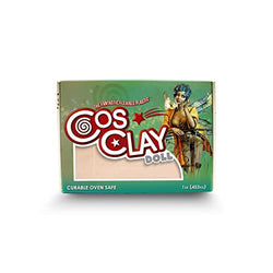 Cosclay Doll- Warm Beige - Flexible Polymer Clay (1lb)
