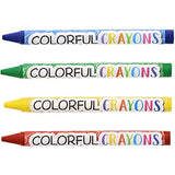 Halloween Crayons, Fun School Supplies for Kids, Party Favors, 30 Pack, 4 Colors