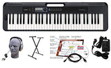 Casio CT-S300 61-Key Premium Keyboard Package & M-Audio SP 2 - Universal Sustain Pedal with Piano Style Action For MIDI Keyboards, Digital Pianos & More