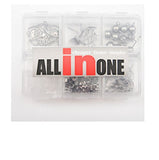 ALL in ONE Earring Making Kit: Stainless Steel Hypo-allergenic Earring Hooks, Flat Pad Findings,