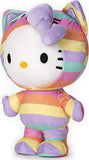 GUND Sanrio Hello Kitty Rainbow Outfit Plush Stuffed Animal, 9.5"