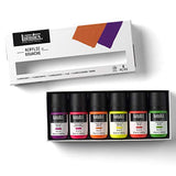 Liquitex 3699324 Professional Acrylic Gouache Paint Set, Fluorescents 2-oz