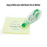 Tombow MONO Mini Correction Tape, 1/6"x315", Non-Refillable, Pack of 10, Clear (68722)