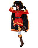 miccostumes Women's Megumin Cosplay Cloak Costume (Women s) Red and Black