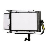 Ikan Lyra (5X) Bi-Color 3200K-5600K Soft Panel (5) 1 x Half Lighting Kit with Gold & V-Mount Battery Plate, Barn Dors, Stands and Case Included (LB5-5PT-KIT) - Black