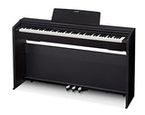Casio Privia PX-870 Digital Piano - Black Bundle with Furniture Bench, Instructional Book, Online Lessons, Austin Bazaar Instructional DVD, and Polishing Cloth