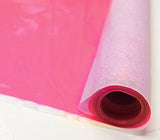 12 Gauge Pink Tinted Plastic Vinyl Fabric 54" Wide Sold By The Yard