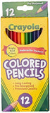 68-4012 Colored Pencils, 12-Count, Pack of 4, Assorted Colors