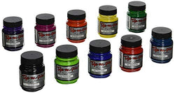 Jacquard Dye-Na-Flow Specialty Paint Set, 2.25 Ounces, Assorted Colors, Set of 10 (4 Units)