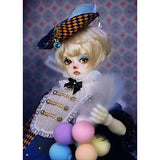 MEESock BJD Doll 1/4 Puppet Boy SD Dolls 16.7 Inch Ball Jointed Doll DIY Toys, with Clothes Shoes Wig Makeup, Best Gift for Christmas