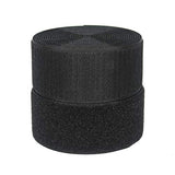 HUAYY 2 inches Width 5 Yards Length,Sew on Hook and Loop Style,Non-Adhesive Nylon Strips