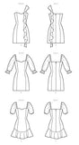 McCall's M8179A5 Misses' Princess Seam Sheath Dress Sewing Patterns Kit, Design Code M8179, Sizes 6-14