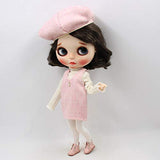 Original Doll Clohtes Outfit, Winter Suit(Knitting Shirt + Suspender Skirt + Stocking + Beret), Doll Dress Up for 1/6 12inch Doll or ICY Doll- Fortune Days(YW-YF008)