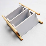 BARMI Mini Furniture Storage Shelve Model Doll House Bookshelves Simulation Decor,Perfect DIY Dollhouse Toy Gift Set White