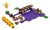 LEGO Super Mario Wiggler’s Poison Swamp Expansion Set 71383 Building Kit; Unique Gift Toy Playset for Creative Kids, New 2021 (374 Pieces)