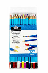 Royal & Langnickel Watercolor Pencil Set, 24-Piece