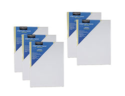 Sargent Art 12 x 18 Inch Stretched Canvas Pack of 5, 90-2045 5 Piece