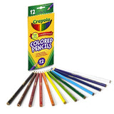 Crayola BIN4012BN Colored Pencils, 12 Per Box, 12 Boxes