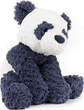 GUND Cozys Collection Panda Stuffed Animal Plush, Navy Blue, 10”