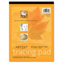 Pacon Art1st Tracing Paper Pad, 9 x 12 Inches, 50 Sheets (2312)