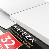 ARTEZA 9x12" Watercolor Pad, Pack of 2, 64 Sheets (140lb/300gsm), 32 Sheets Each, Acid Free Cold