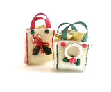 1:12 dollhouse Christmas treats bag