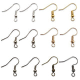 TOAOB 18MM 140pcs Fish Earring Hooks Ear Wires Surgical Steel Hypo-allergenic French With Ball