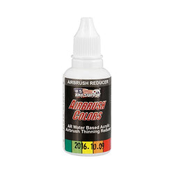US Art Supply Airbrush Thinning Reducer and Extender Base, 1 Ounce. Bottle
