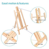 16 inch Tabletop Display Artist Easel Stand, Art Craft Painting Easel, Wooden Easel Apply to Kids Artist Adults Students Classroom Etc.