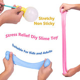 Butter Slime Kit 8 Pack, Including Lemon, Grape, Pineapple Etc Fruit Slime Accessories, Super Soft and Non-Sticky, Educational Stress Relief Slime Toys for Girls Boys