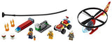 LEGO City Fire Helicopter Response 60248 Firefighter Toy, Fun Building Set for Kids (93 Pieces)