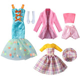 28 Sets of Handmade Doll Clothes and Accessories,Doll Dress & Doll Accessories ,11.5 Inch Doll Clothes for Girls,Party Dress