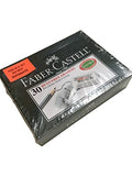 Faber-Castell Excellent Dust Free Extra Soft Clean White Pencil Eraser Bulk Pack Suitable For