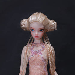SFPY Fashion Girl BJD Doll 1/4 Ball Jointed SD Doll with Handmade Makeup, Wig, Clothing, Shoes, Best Christmas and New Year Gifts
