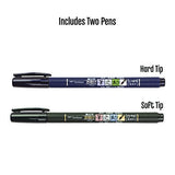 Tombow Fudenosuke Brush Pen 2 Pens Set